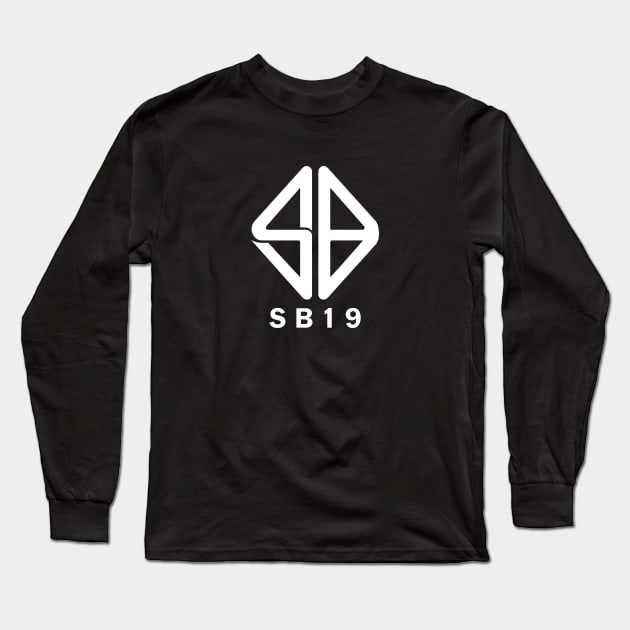 SB19 PPOP GROUP LOGO Long Sleeve T-Shirt by MANSE